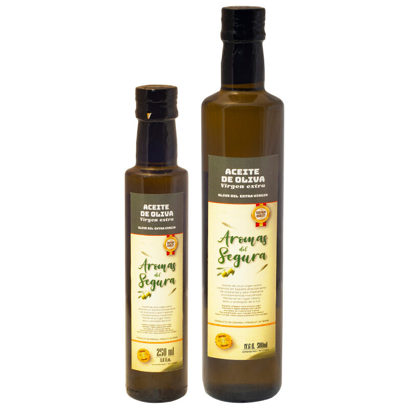 Aromas del Segura · Aceite de oliva Gourmet · Coupage
